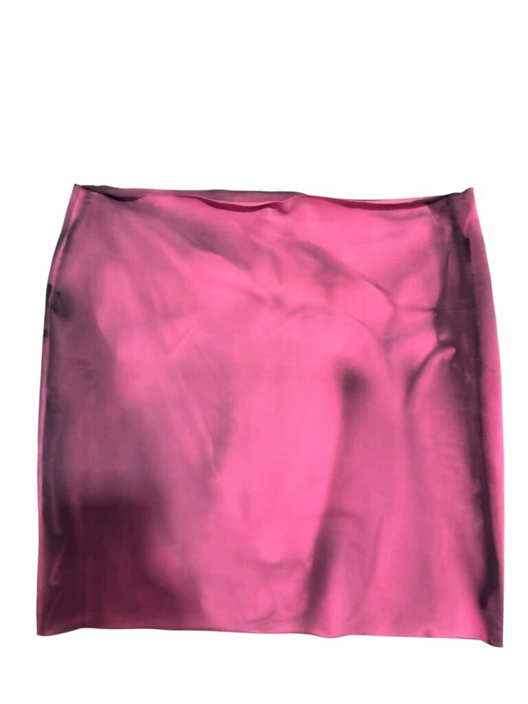 Mini skirt in hot pink, Critical Poetry