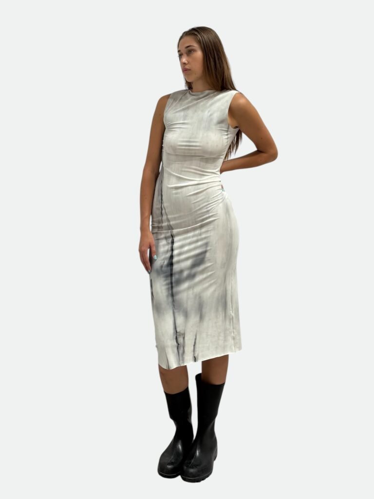 maxi dress - mist - criticalpoetry