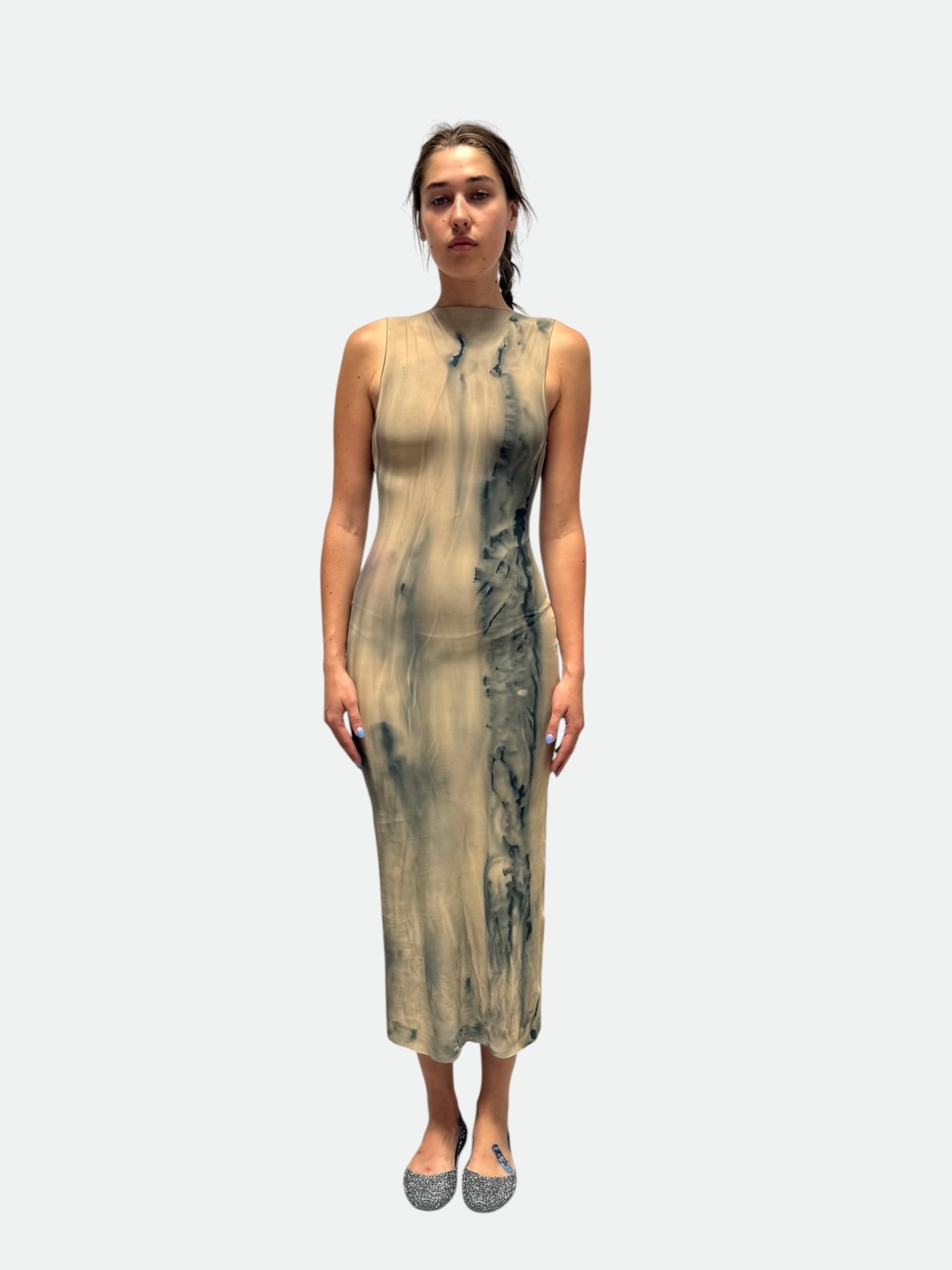 maxi dress - sand - criticalpoetry