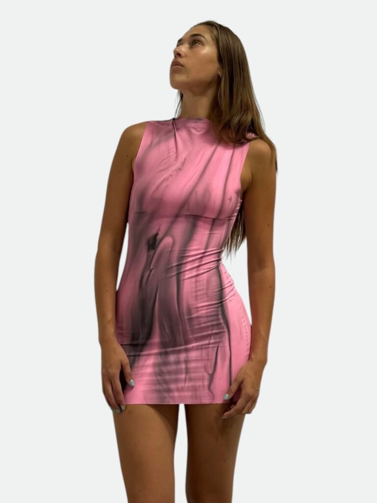 mini dress - candy pink - criticalpoetry