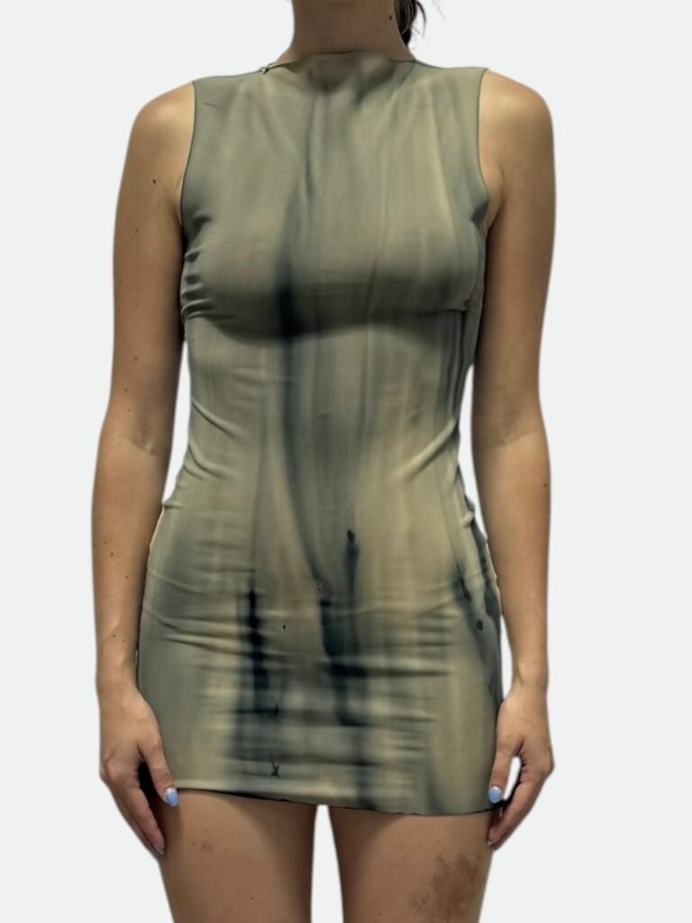 mini dress - sand - criticalpoetry