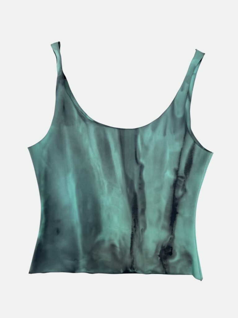 tank top - aqua - criticalpoetry
