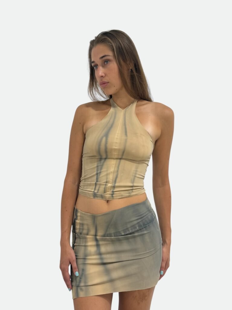 halter top - sand - criticalpoetry