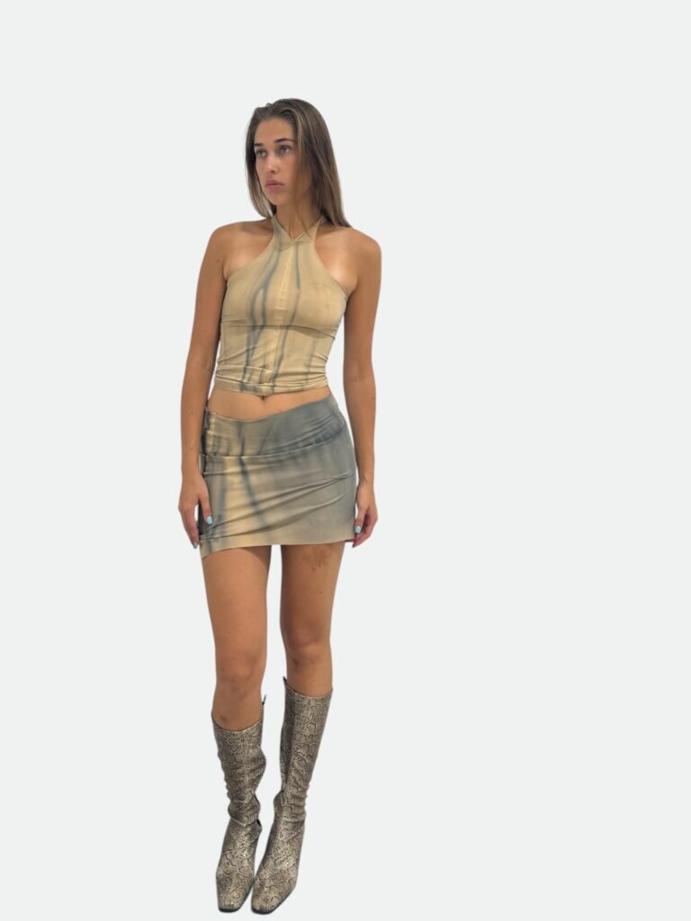 mini skirt - sand - criticalpoetry